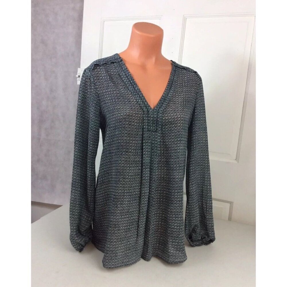 Max Studio Career Blouse Top Womens Small - Picture 4 of 6